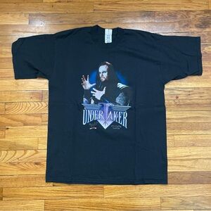 90’s Vintage WWF The Undertaker Lord Of Darkness Graphic T Shirt Size XL Used